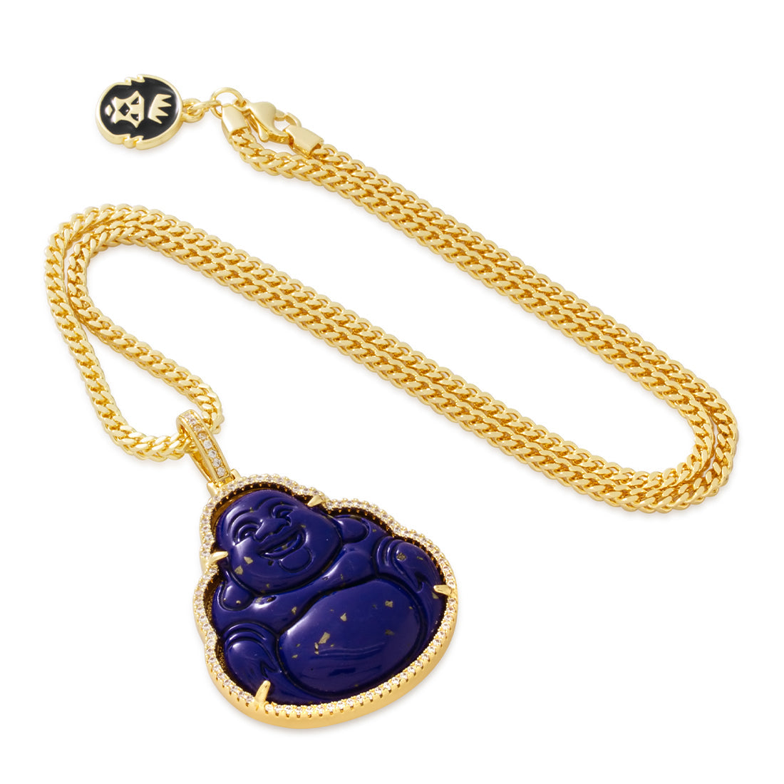 Blue Lapis Buddha Necklace