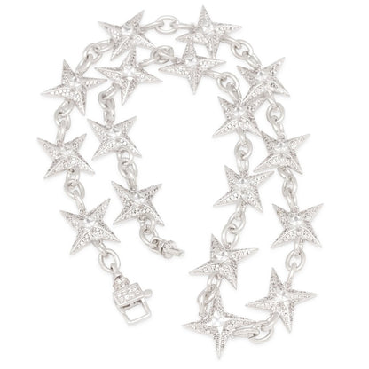 15mm Iced Shuriken Rolo Chain