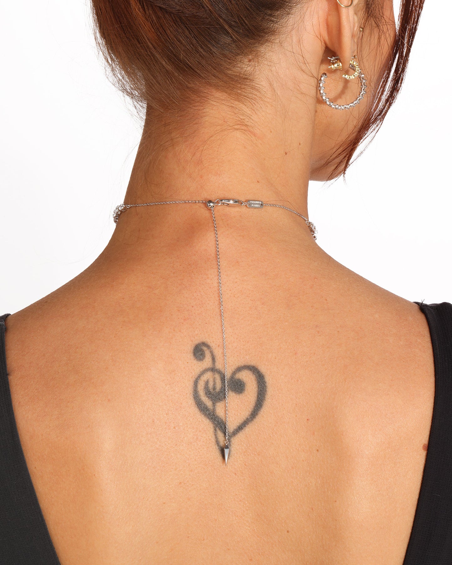 Not Your Basic Tennis Choker 3mm - Silver|White Diamondettes