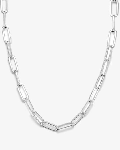 Carrie Chain Necklace 8mm - Silver
