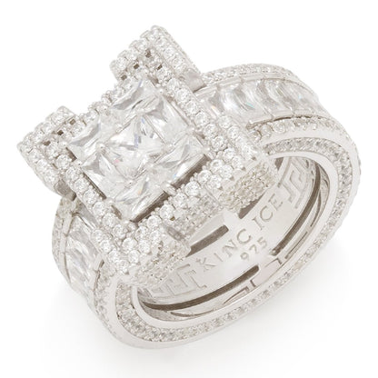 Baguette-Cut Platform Ring