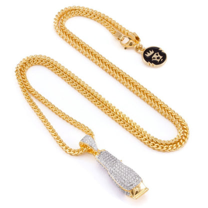 Barber Shop Clippers Necklace