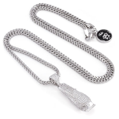 Barber Shop Clippers Necklace