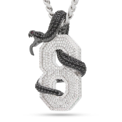 Black Mamba Number 8 Necklace