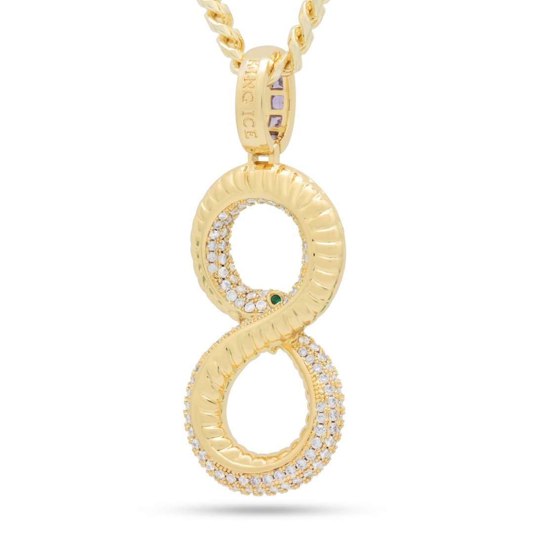 Black Mamba Ouroboros Necklace