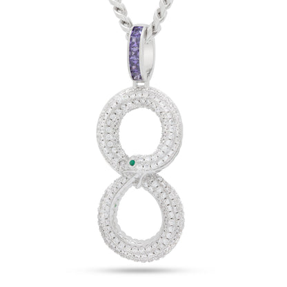 Black Mamba Ouroboros Necklace