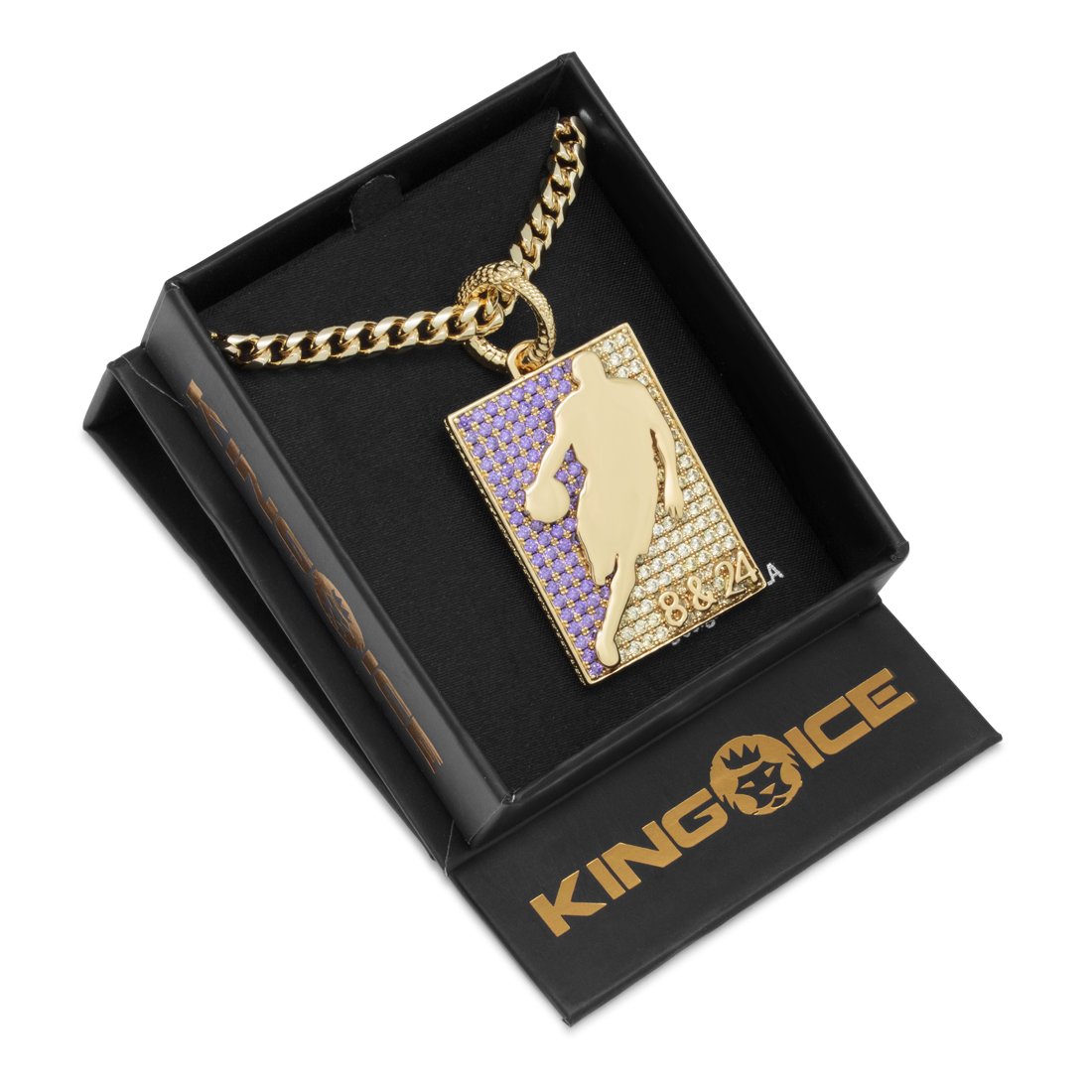Black Mamba Silhouette Necklace