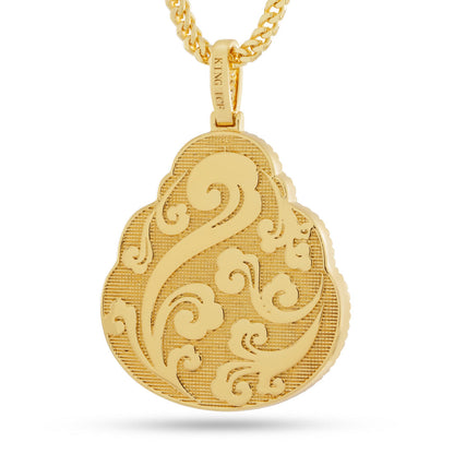 Blue Lapis Buddha Necklace