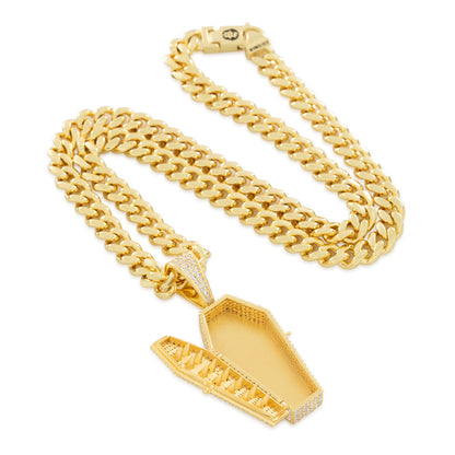 Designed by Mike Zombie - Bed for a Legend Stash Necklace