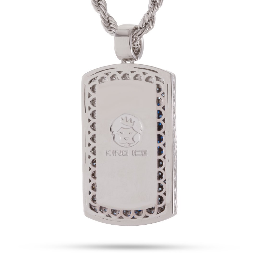 Great Wave Dog Tag Necklace