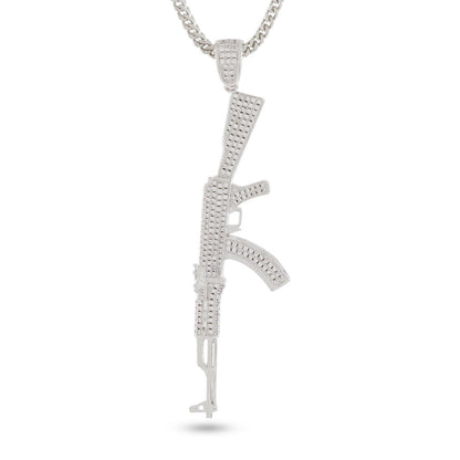 Iced AK-47 Necklace