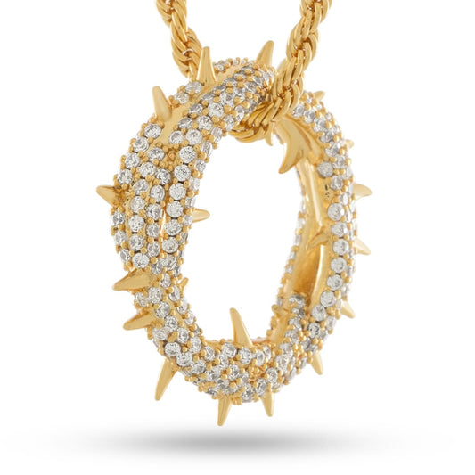 Iced Crown of Thorns Necklace