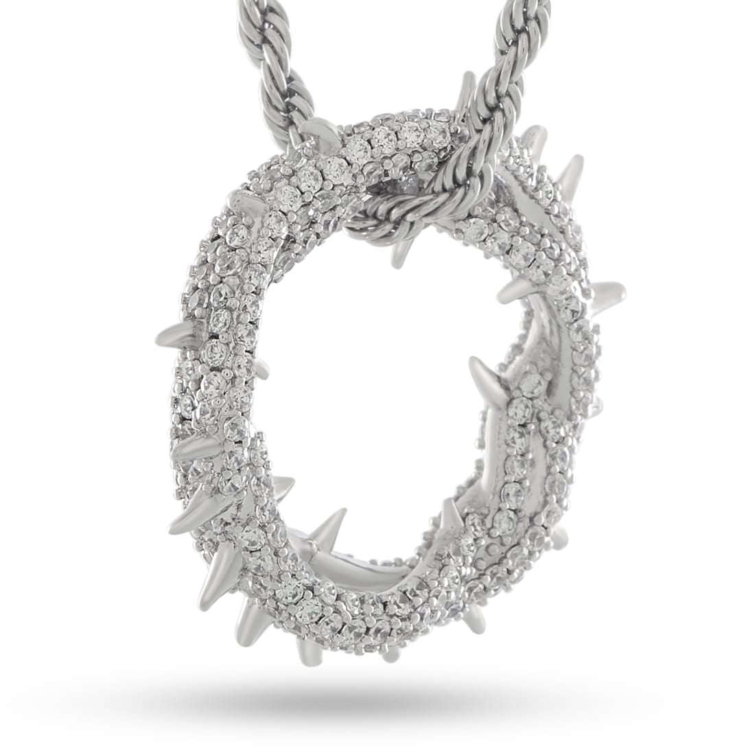 Iced Crown of Thorns Necklace