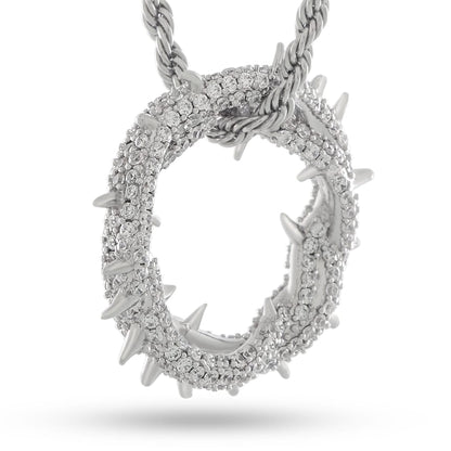 Iced Crown of Thorns Necklace
