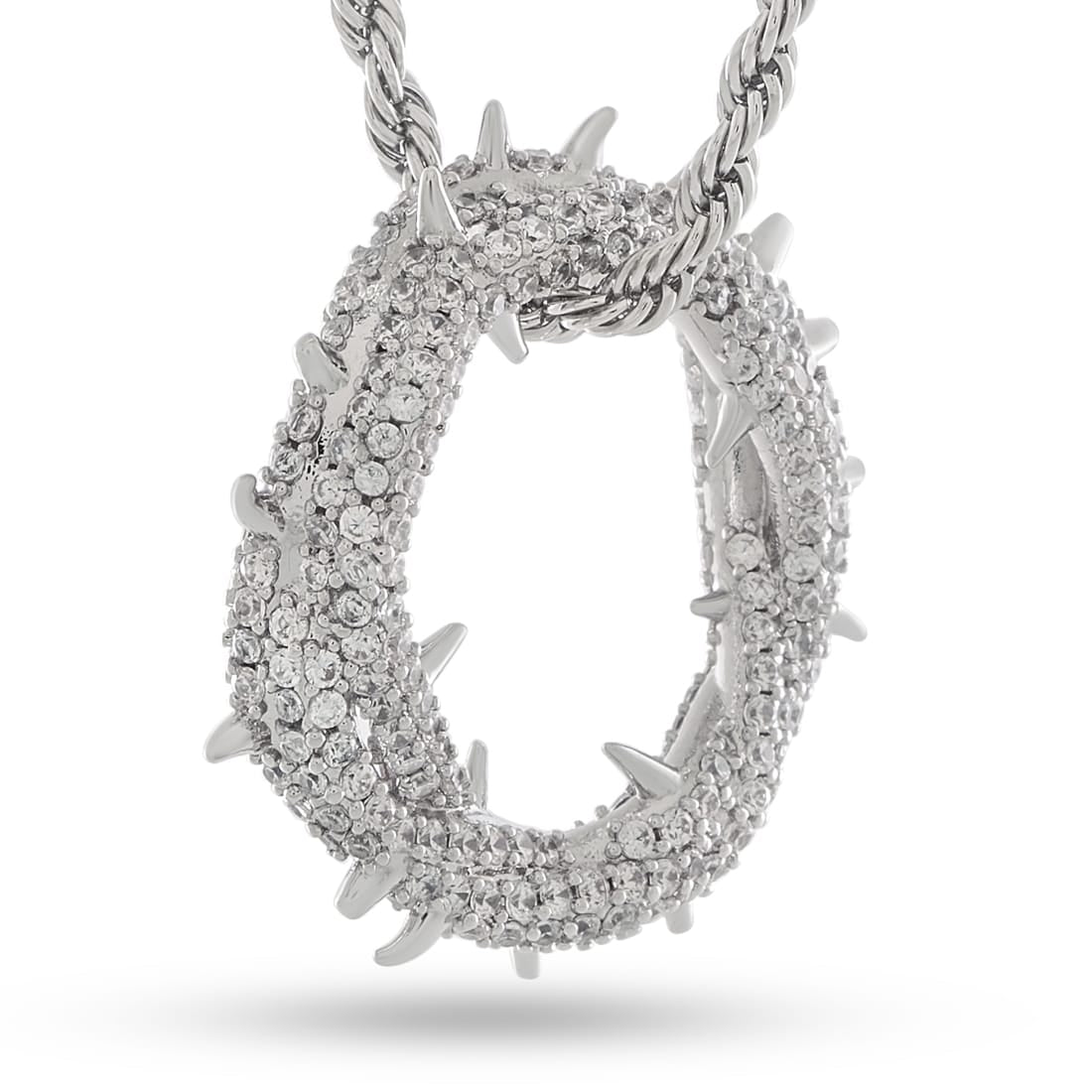 Iced Crown of Thorns Necklace