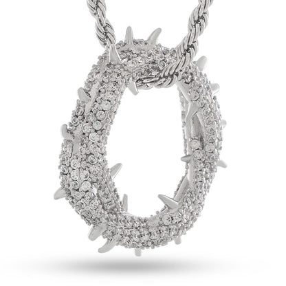 Iced Crown of Thorns Necklace