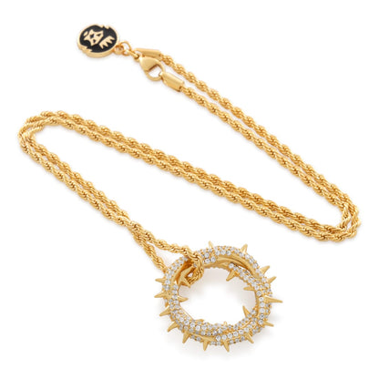Iced Crown of Thorns Necklace
