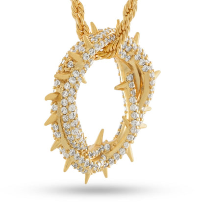 Iced Crown of Thorns Necklace