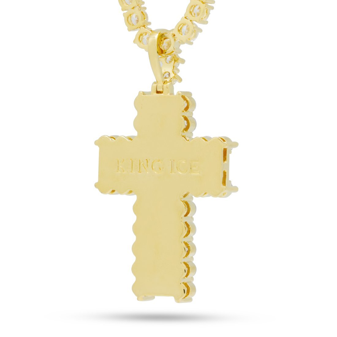 Icy Cross Necklace
