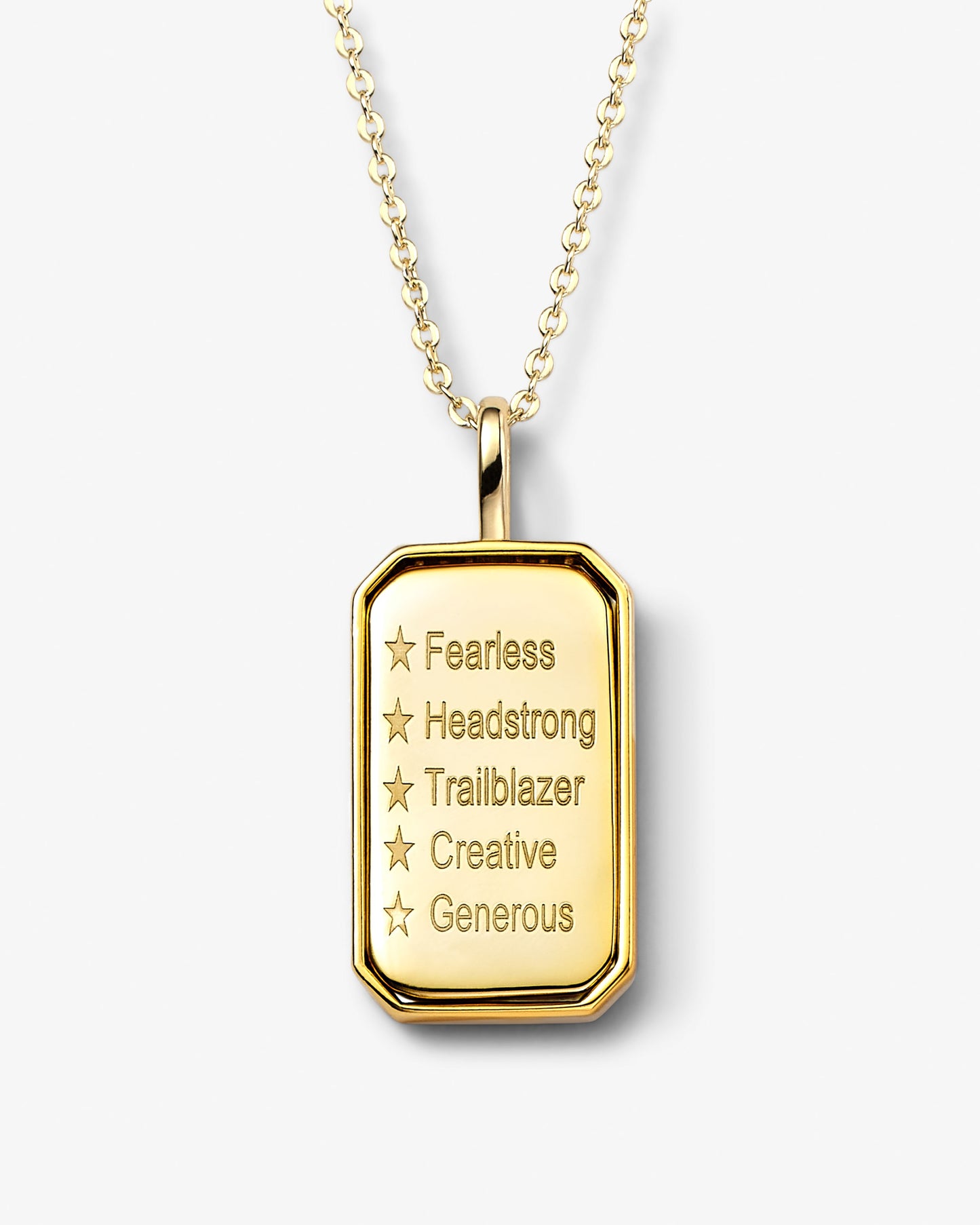 Zodiac Amulet Necklace - Gold