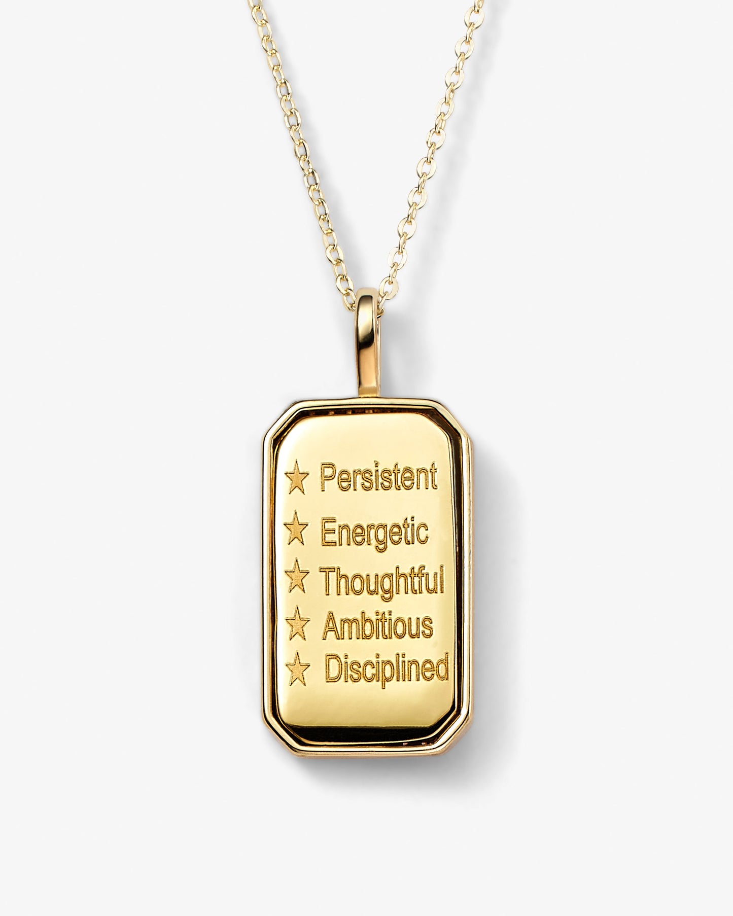 Zodiac Amulet Necklace - Gold