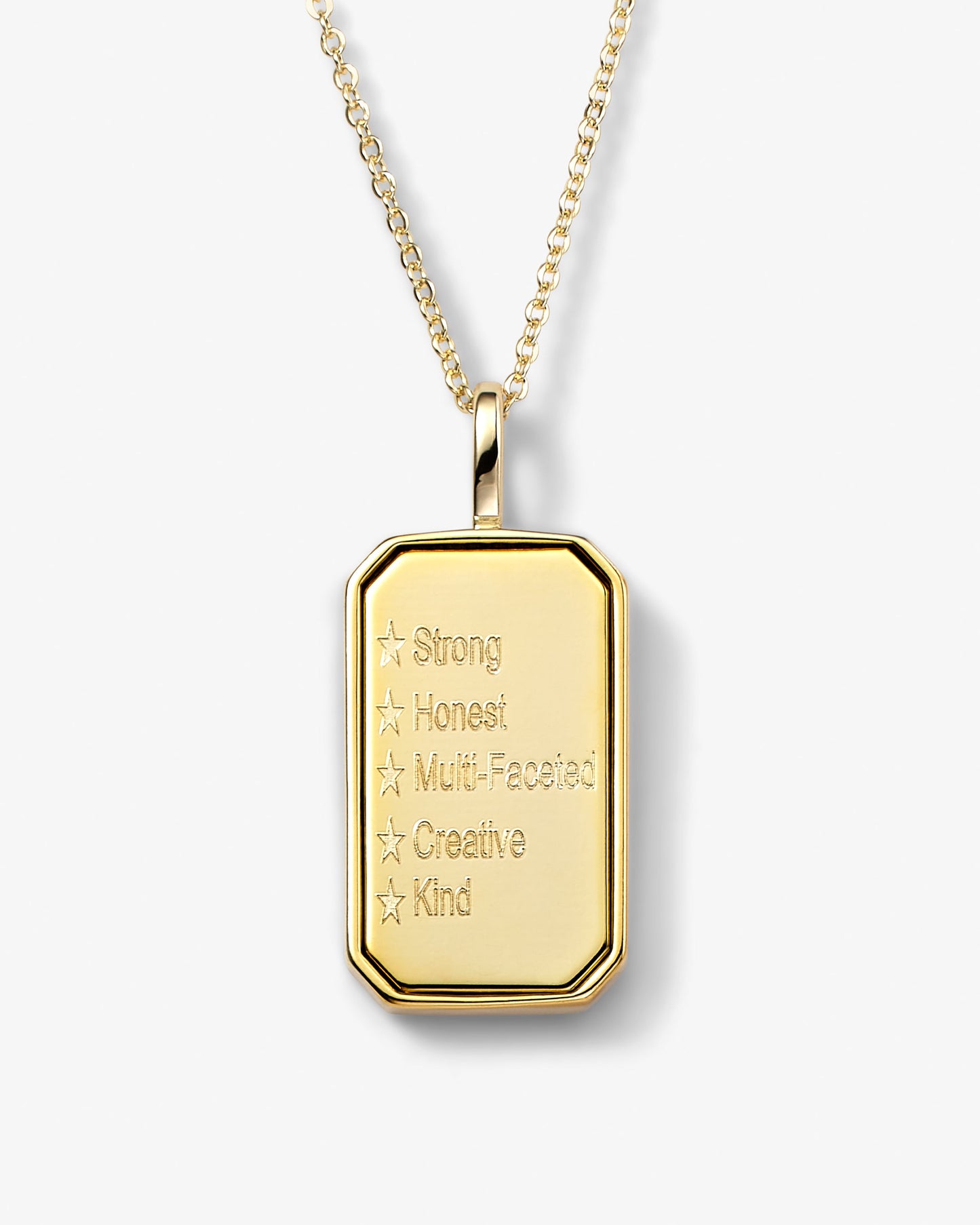 Zodiac Amulet Necklace - Gold