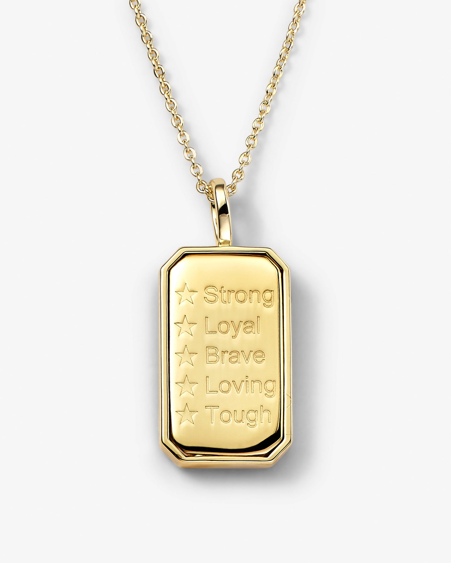 Zodiac Amulet Necklace - Gold