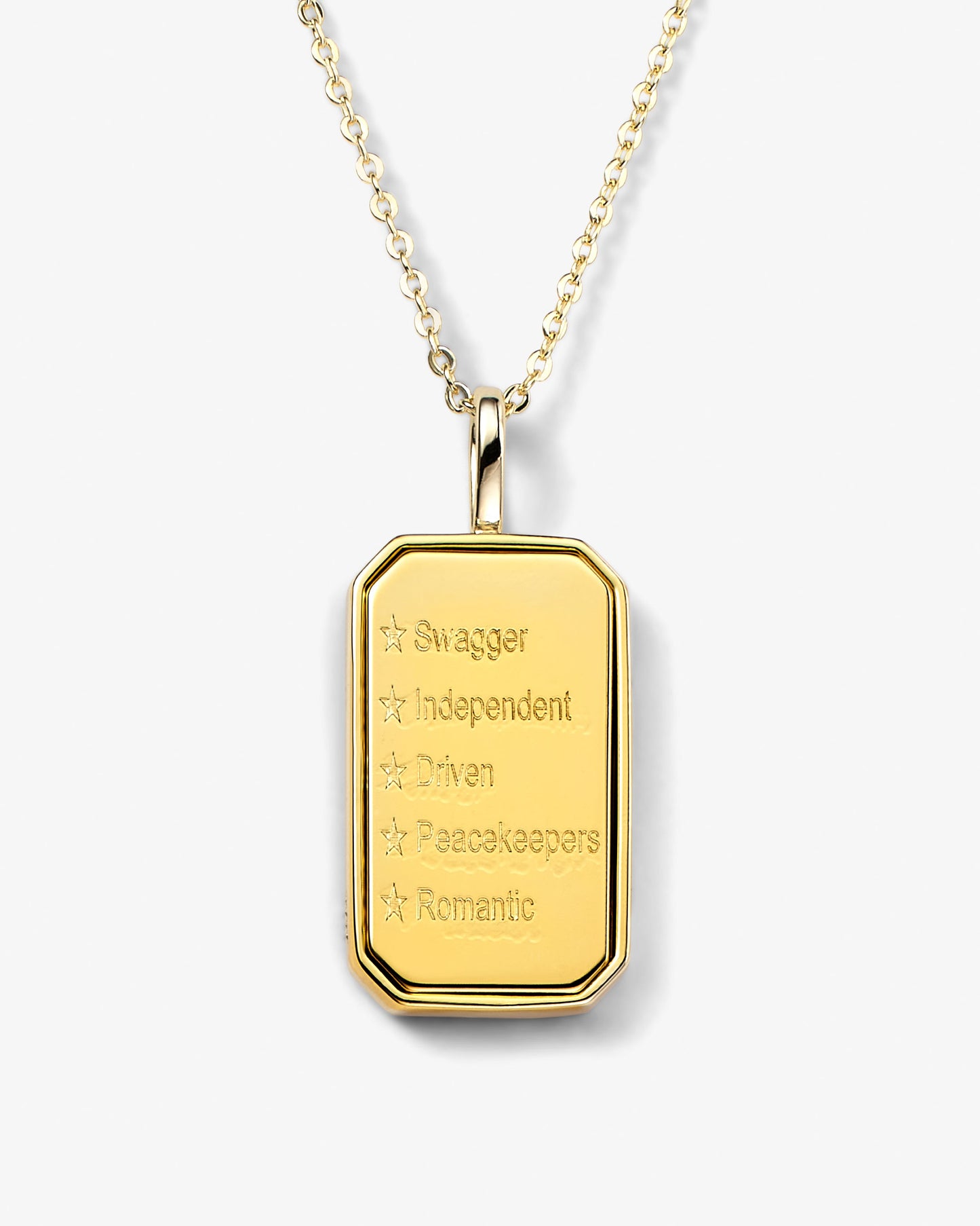 Zodiac Amulet Necklace - Gold