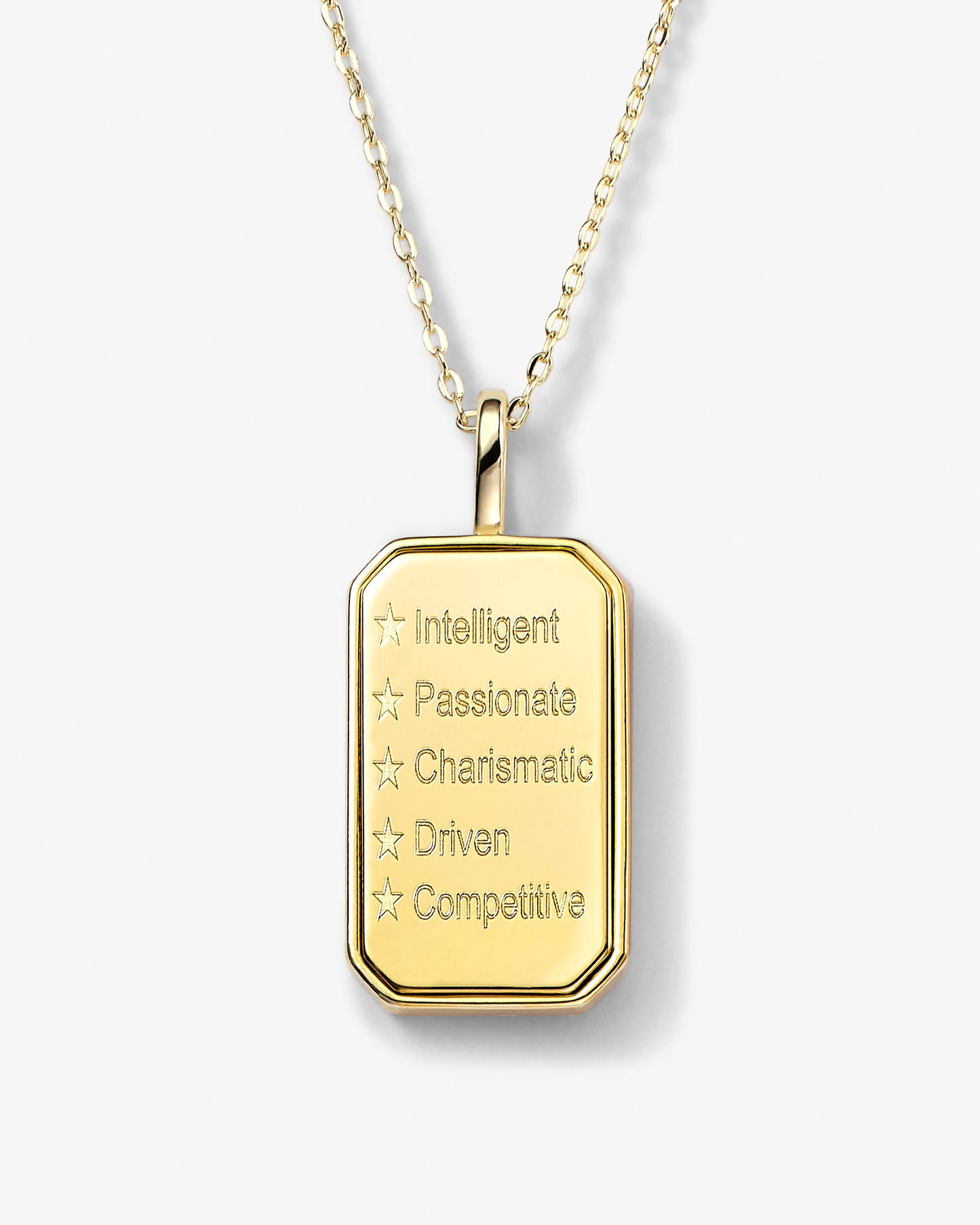 Zodiac Amulet Necklace - Gold