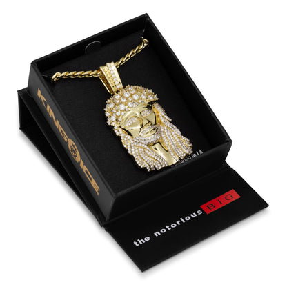Notorious B.I.G. x King Ice - Biggie Jesus Necklace