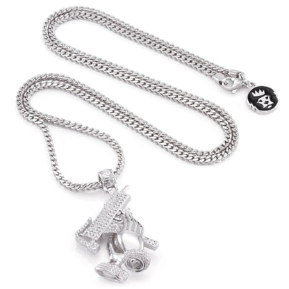 Praying Hands of Defense Necklace