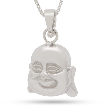 Sterling Silver Buddha of Perception Necklace