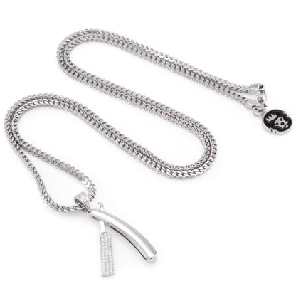 Straight RZR Barber Shop Necklace