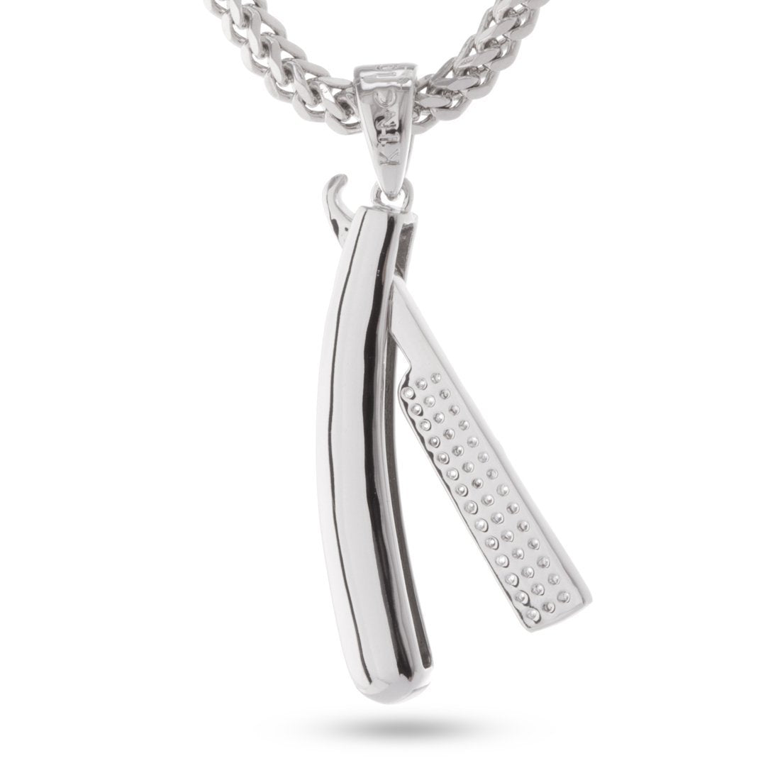 Straight RZR Barber Shop Necklace