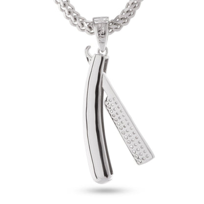 Straight RZR Barber Shop Necklace