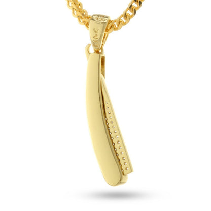 Straight RZR Barber Shop Necklace