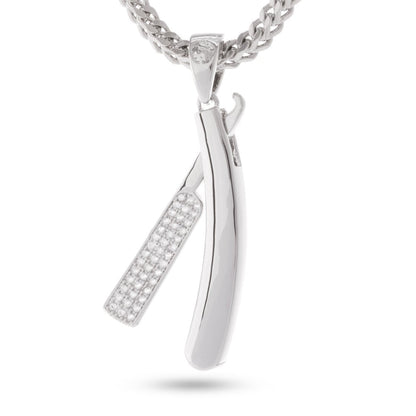 Straight RZR Barber Shop Necklace