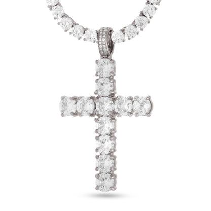 Tennis Cross Necklace