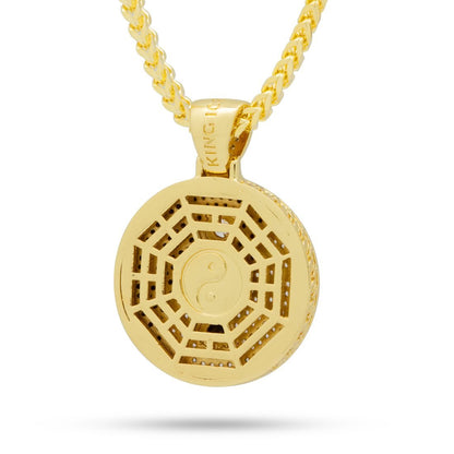 Yin Yang Medallion Necklace