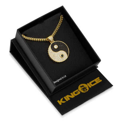 Yin Yang Medallion Necklace